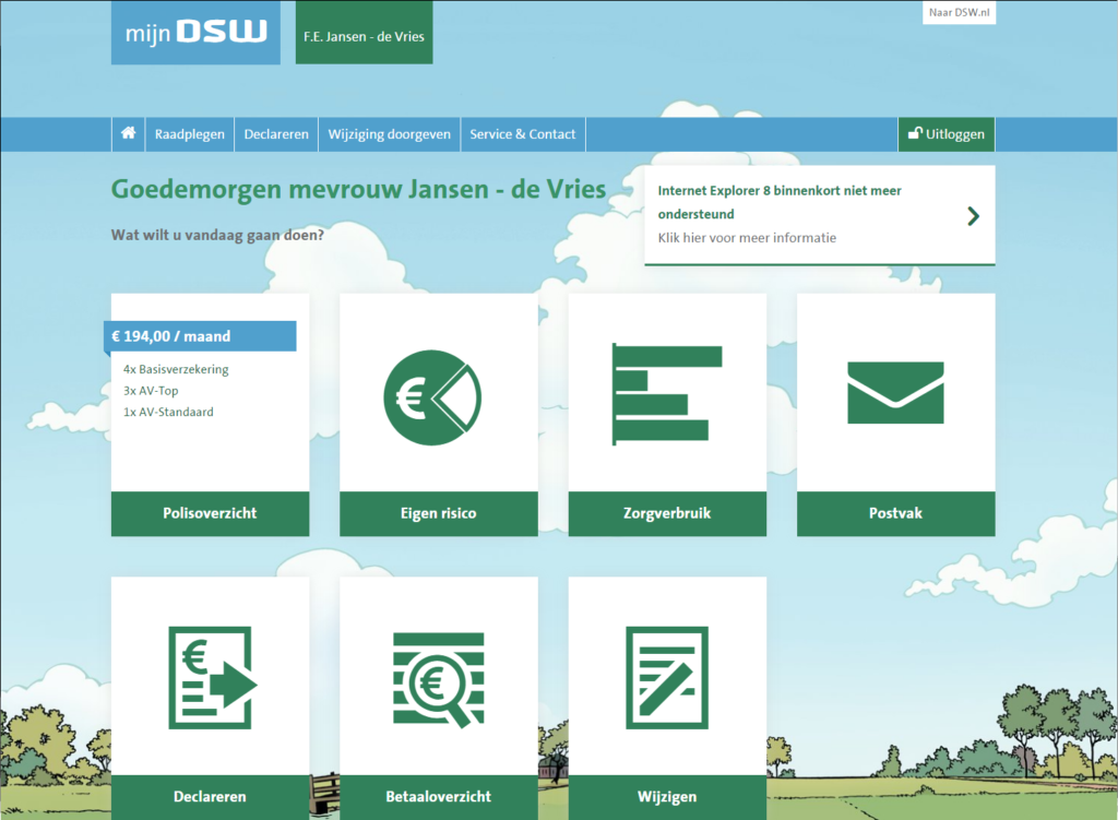 Mijn DSW